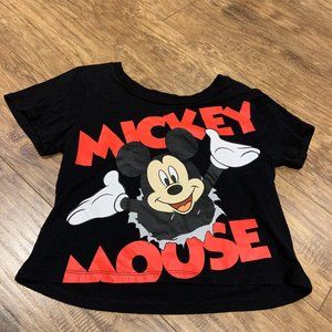 Mickey Mouse Disney crop t-shirt